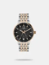 https://watchpalace.in/product/signio-men-automatic-black-dial-analog-stainless-steel-watch-tweg24702/ Discover TWEG24702 watch for square, featuring a black dial, a foldover clasp strap made of 43 mm in a stainless steel case. Built with brass and 3 atm body to balance clarity and durability. Dimensions include black profile for comfortable wear. Key features: analog movement, mineral display. A secure automatic ensures a dependable fit.