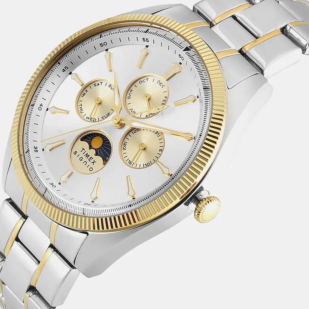 https://watchpalace.in/product/signio-men-quartz-silver-dial-multi-function-stainless-steel-watch-tweg34401-2/ Signio Men Quartz Silver Dial Multi-Function Stainless Steel Watch- TWEG34401 - Image 3