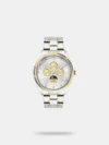 https://watchpalace.in/product/trendline-women-quartz-dial-analog-stainless-steel-watch-tweg34903/ The Timex Vector TWEG34903 is a bold, premium men's analog watch featuring a large 45mm stainless steel case and a sleek, matte black multi-dial face. It comes paired with a durable silver stainless steel link bracelet. This timepiece blends a sporty, racing-inspired aesthetic with a refined style, making it ideal for daily office wear, smart-casual events, and evening outings.