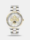 https://watchpalace.in/product/timex-vector-round-44mm-two-tone-dial-analog-men-watch-tweg34800/ The Timex Vector TWEG34800 is a 44mm men's chronograph watch featuring a distinct two-tone dial and a durable green silicone strap. Priced around ₹9,795, it combines precise quartz movement with 50-meter water resistance for a bold, reliable, and sporty look.