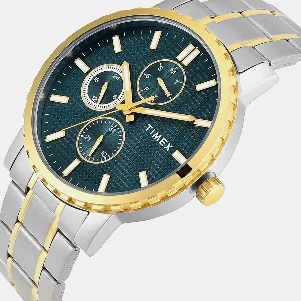 https://watchpalace.in/product/signio-men-quartz-silver-dial-multi-function-stainless-steel-watch-tweg34401/ Trendline Men Quartz Teal Dial Multi-Function Stainless Steel Watch-TWEG34701 - Image 6