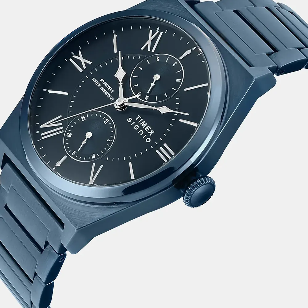 https://watchpalace.in/product/signio-men-quartz-blue-dial-multi-function-stainless-steel-watch-tweg34501/ Signio Men Quartz Blue Dial Multi-Function Stainless Steel Watch-TWEG34501 - Image 3