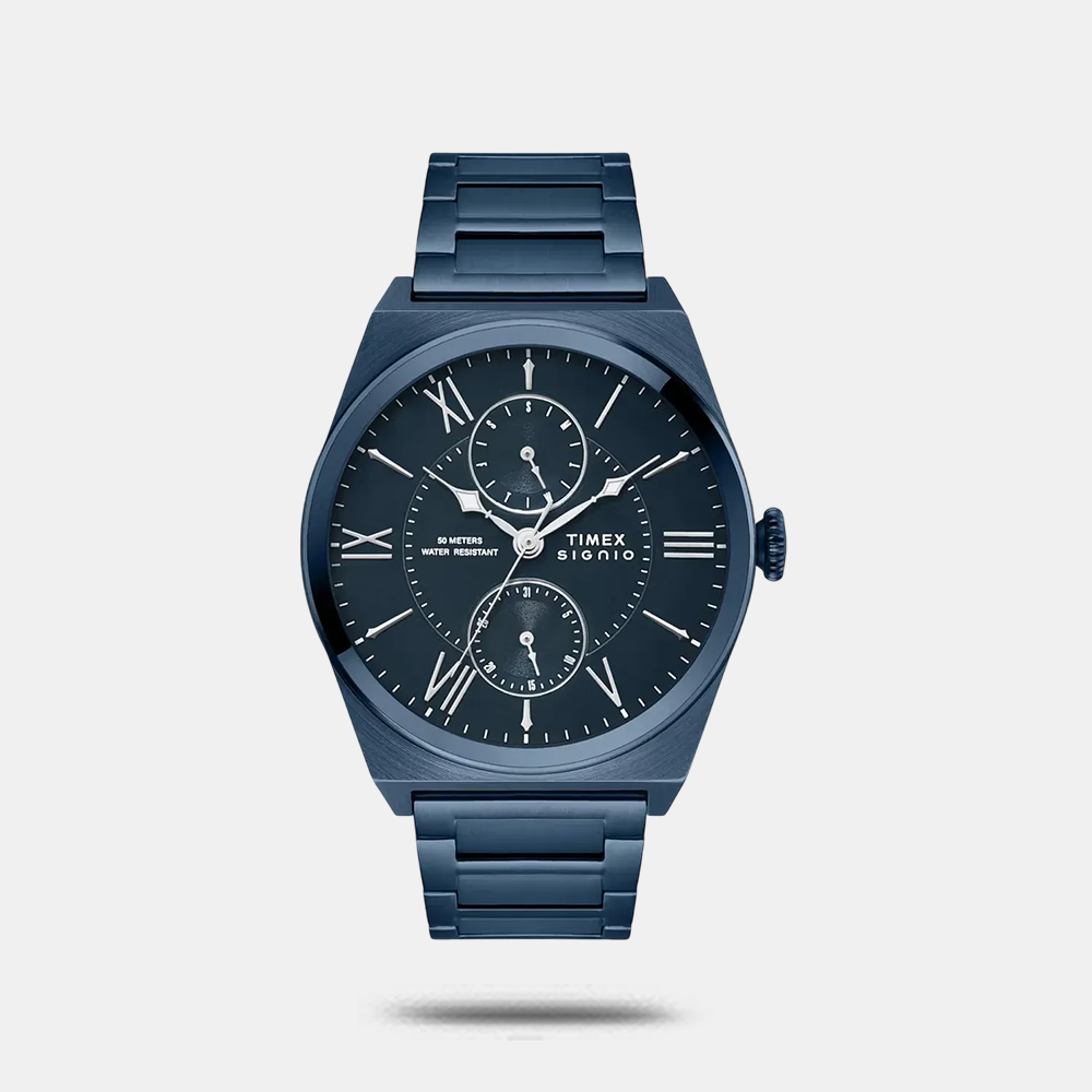 https://watchpalace.in/product/signio-men-quartz-blue-dial-multi-function-stainless-steel-watch-tweg34501/ Signio Men Quartz Blue Dial Multi-Function Stainless Steel Watch-TWEG34501