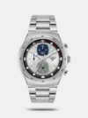 https://watchpalace.in/product/signio-men-quartz-silver-dial-multi-function-stainless-steel-watch-tweg34401/ Discover Timex watch for men, featuring a blue dial, a dual tone strap made of stainless steel in a round case. Built with mineral and brass body to balance clarity and durability. Dimensions include 44 mm dial size, 21 - 30 mm strap width, 6 - 9 mm profile for comfortable wear. Key features: quartz movement, multi-function display, 3 atm water resistance. A secure foldover clasp ensures a dependable fit.