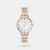 Experience timeless craftsmanship with the TIMEX Watch for Women Analog, a true classic among water resistant watches for woman Analog. Designed with a bold 34mm White dial and a stylish Two Tone Stainless Steel this Women's watches model combines modern edge with vintage charm. Built for everyday wear, its Brass case ensures durability, while the 30 m water resistance makes it suitable for daily splashes and unexpected weather. The Analog watch for woman runs on reliable Quartz movement, offering precise timekeeping that suits both casual outings and formal occasions.