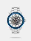 https://watchpalace.in/product/trendline-men-quartz-dial-multi-function-leather-watch-twel23901/ Discover Timex watch for men, featuring a blue dial, a brown strap made of leather in a round case. Built with mineral and stainless steel body to balance clarity and durability. Dimensions include 45.28 mm dial size, 21 - 30 mm strap width, 10 - 14 mm profile for comfortable wear. Key features: quartz movement, multi-function display, 5 atm water resistance. A secure pin buckle ensures a dependable fit.