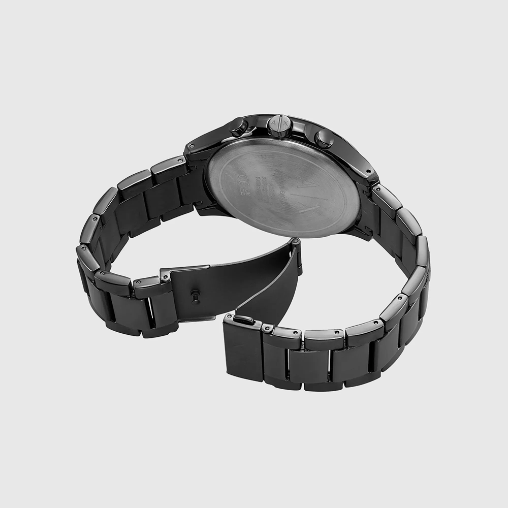 https://watchpalace.in/product/hampton-men-quartz-black-dial-chronograph-stainless-steel-watch-ax2454/ Hampton Men Quartz Black Dial Chronograph Stainless Steel Watch AX2454 - Image 3