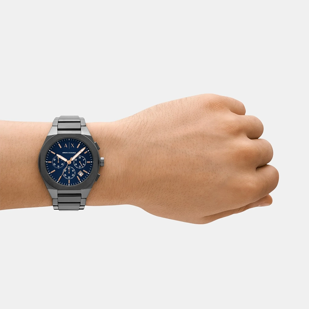https://watchpalace.in/product/sync-men-quartz-blue-dial-chronograph-stainless-steel-watch-ax4182/ Sync Men Quartz Blue Dial Chronograph Stainless Steel Watch AX4182 - Image 5