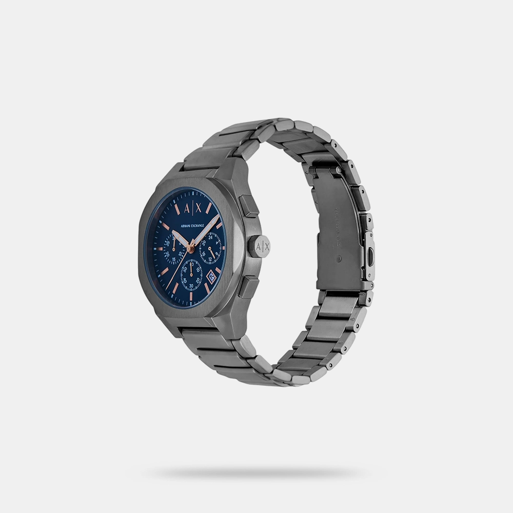 https://watchpalace.in/product/sync-men-quartz-blue-dial-chronograph-stainless-steel-watch-ax4182/ Sync Men Quartz Blue Dial Chronograph Stainless Steel Watch AX4182 - Image 3