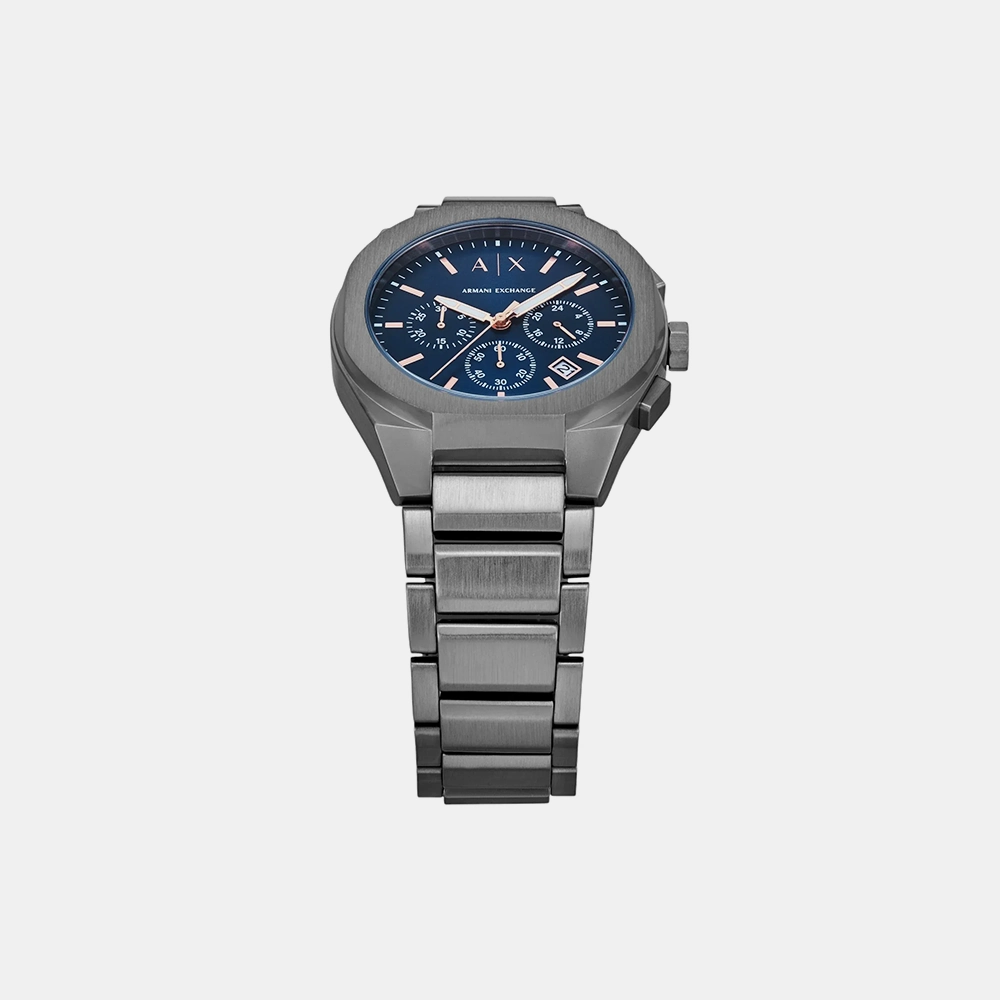 https://watchpalace.in/product/sync-men-quartz-blue-dial-chronograph-stainless-steel-watch-ax4182/ Sync Men Quartz Blue Dial Chronograph Stainless Steel Watch AX4182 - Image 4