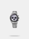 https://watchpalace.in/product/5-sports-men-automatic-blue-dial-analog-stainless-steel-watch-srpe53k1/ The Seiko 5 Sports SRPE53K1 is a versatile 40mm automatic watch blending sporty heritage with a clean, bezel-less design. It features a striking sunray blue dial, durable Hardlex crystal, 100m water resistance, and the reliable Calibre 4R36 movement visible through an exhibition case back.