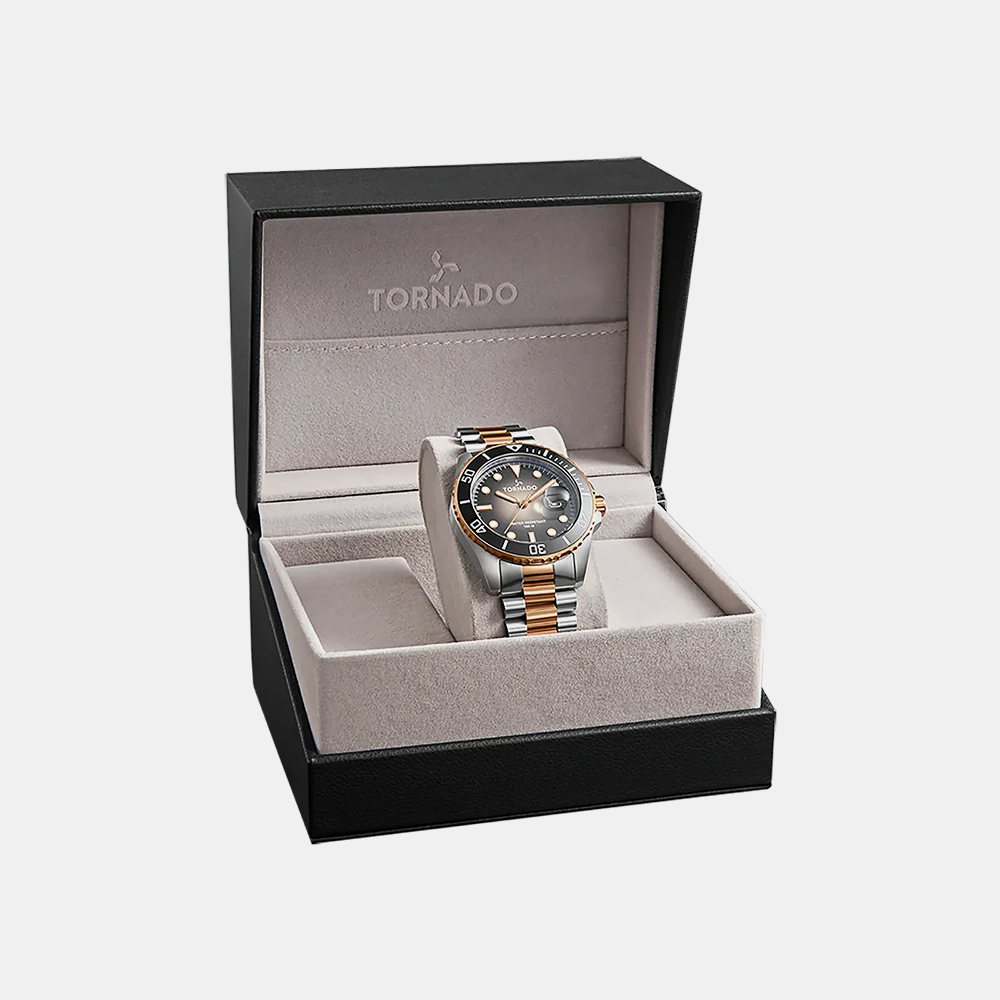 https://watchpalace.in/product/tornado-lumina-mens-analog-onyx-black-dial-watch-t22001-kbkb/ TORNADO LUMINA Men's Analog Onyx Black Dial Watch - T22001-KBKB - Image 4