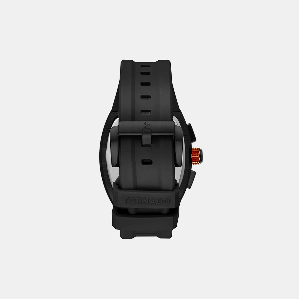 https://watchpalace.in/product/men-analogue-wrist-watch-t23105l-bfbb/ Tornado Xenith Men's Multifunction Black Dial Watch - T23105L-BFBB - Image 2