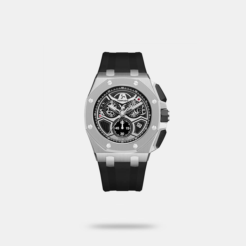 https://watchpalace.in/product/tornado-mens-chronograph-black-dial-watch-t25103-ssbb/ Tornado Men's Chronograph black Dial Watch - T25103-SSBB