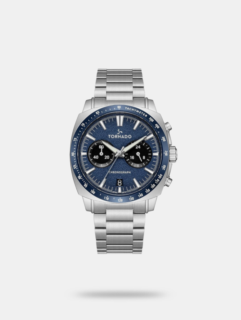 Men Dial & Stainless Steel Straps Analogue Watch T25104S-SBSN-N