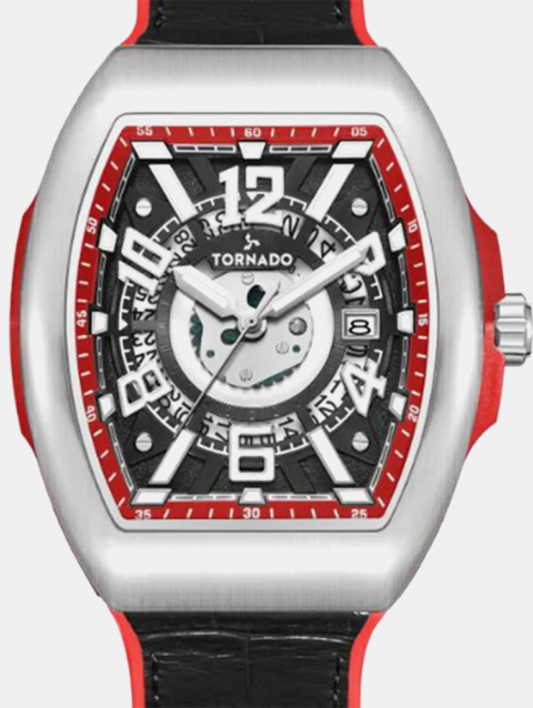 Tornado Xenith Men Black 3H Date Dial Analogue Watch - T25301-SLBBR