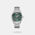The Tornado Celestia Classic T8007-SBSHG is a premium men's analog watch that blends classic style with modern reliability. It features a striking green dial with gold accents, a durable 42mm silver stainless steel case, and a matching steel bracelet. Powered by a precise Japanese quartz movement and protected by scratch-resistant sapphire-coated glass, it offers 100-meter water resistance, making it both elegant for formal wear and tough enough for daily use.The Tornado Celestia Classic T8007-SBSHG is a premium men's analog watch that blends classic style with modern reliability. It features a striking green dial with gold accents, a durable 42mm silver stainless steel case, and a matching steel bracelet. Powered by a precise Japanese quartz movement and protected by scratch-resistant sapphire-coated glass, it offers 100-meter water resistance, making it both elegant for formal wear and tough enough for daily use.