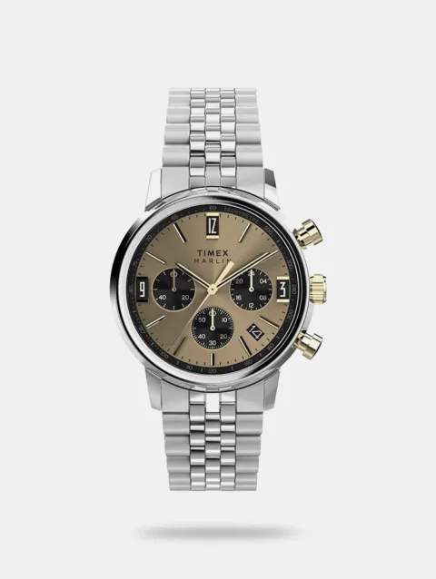 Men Quartz Champagne Dial Analog Stainless Steel Watch TW2W60100UJ
