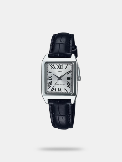 Enticer Women Quartz Silver Dial Analog Leather Watch A2287