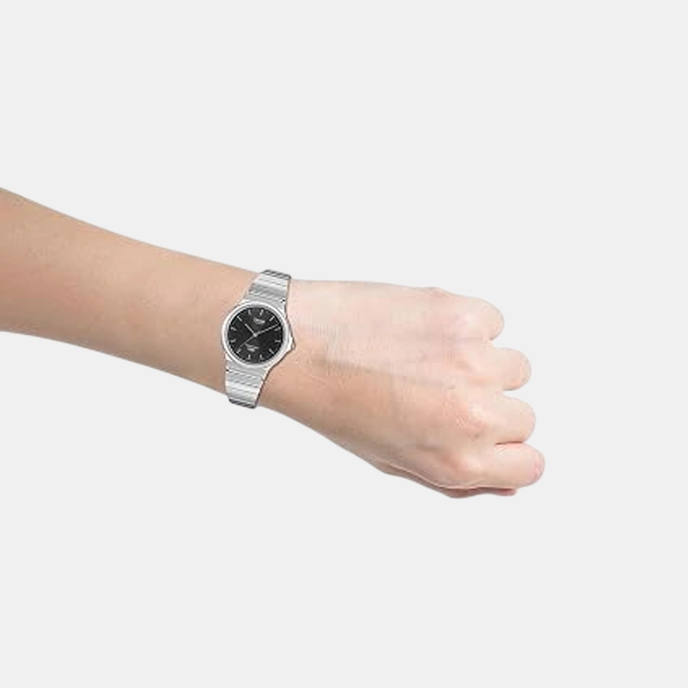 https://watchpalace.in/product/youth-unisex-quartz-black-dial-analog-stainless-steel-watch-a2550/ Youth Unisex Quartz Black Dial Analog Stainless Steel Watch A2550 - Image 3
