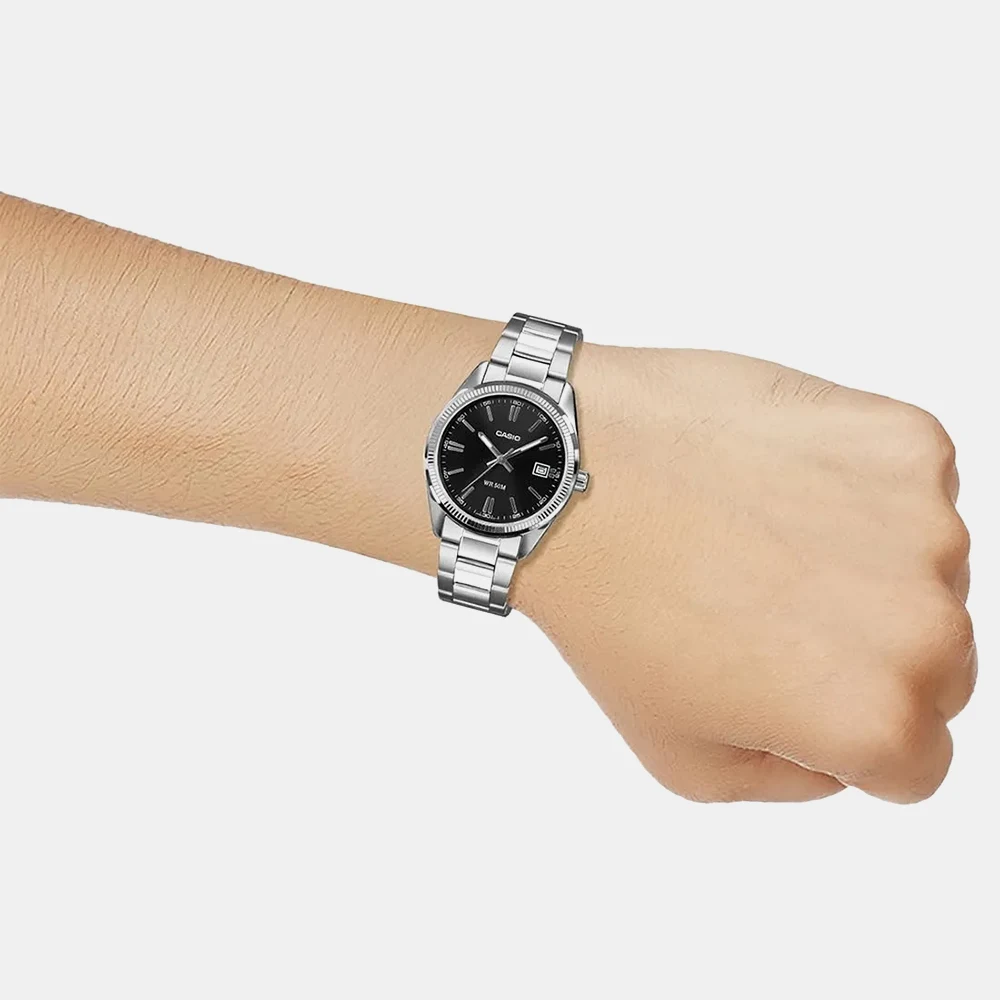 https://watchpalace.in/product/enticer-women-quartz-black-dial-analog-stainless-steel-watch-a2563/ Enticer Women Quartz Black Dial Analog Stainless Steel Watch A2563 - Image 5