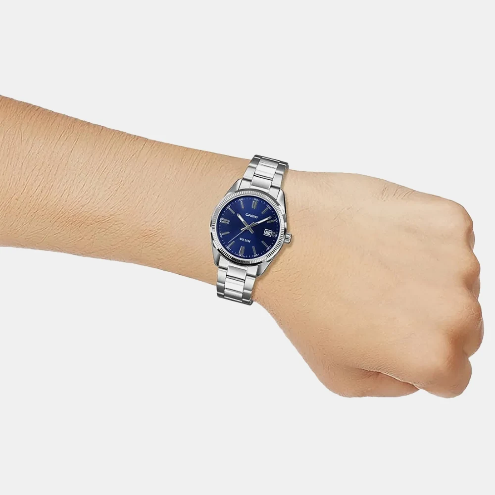 https://watchpalace.in/product/enticer-women-quartz-blue-dial-analog-stainless-steel-watch-a2564/ Enticer Women Quartz Blue Dial Analog Stainless Steel Watch A2564 - Image 5