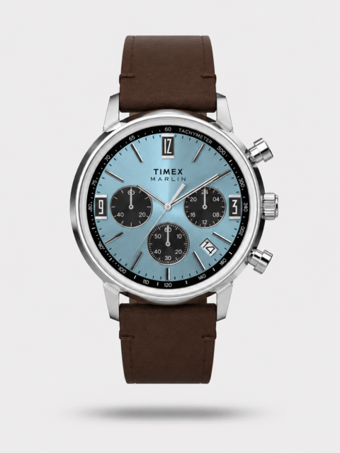 Timex Round 40mm Blue Dial Analog Men Watch - TW2Y66600UJ