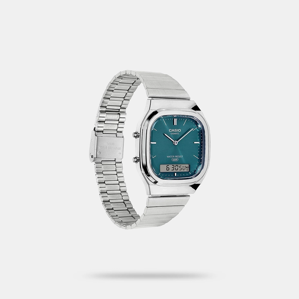 https://watchpalace.in/product/unisex-dial-stainless-steel-bracelet-style-straps-analogue-and-digital-watch-d419/ Unisex Dial & Stainless Steel Bracelet Style Straps Analogue and Digital Watch D419 - Image 3