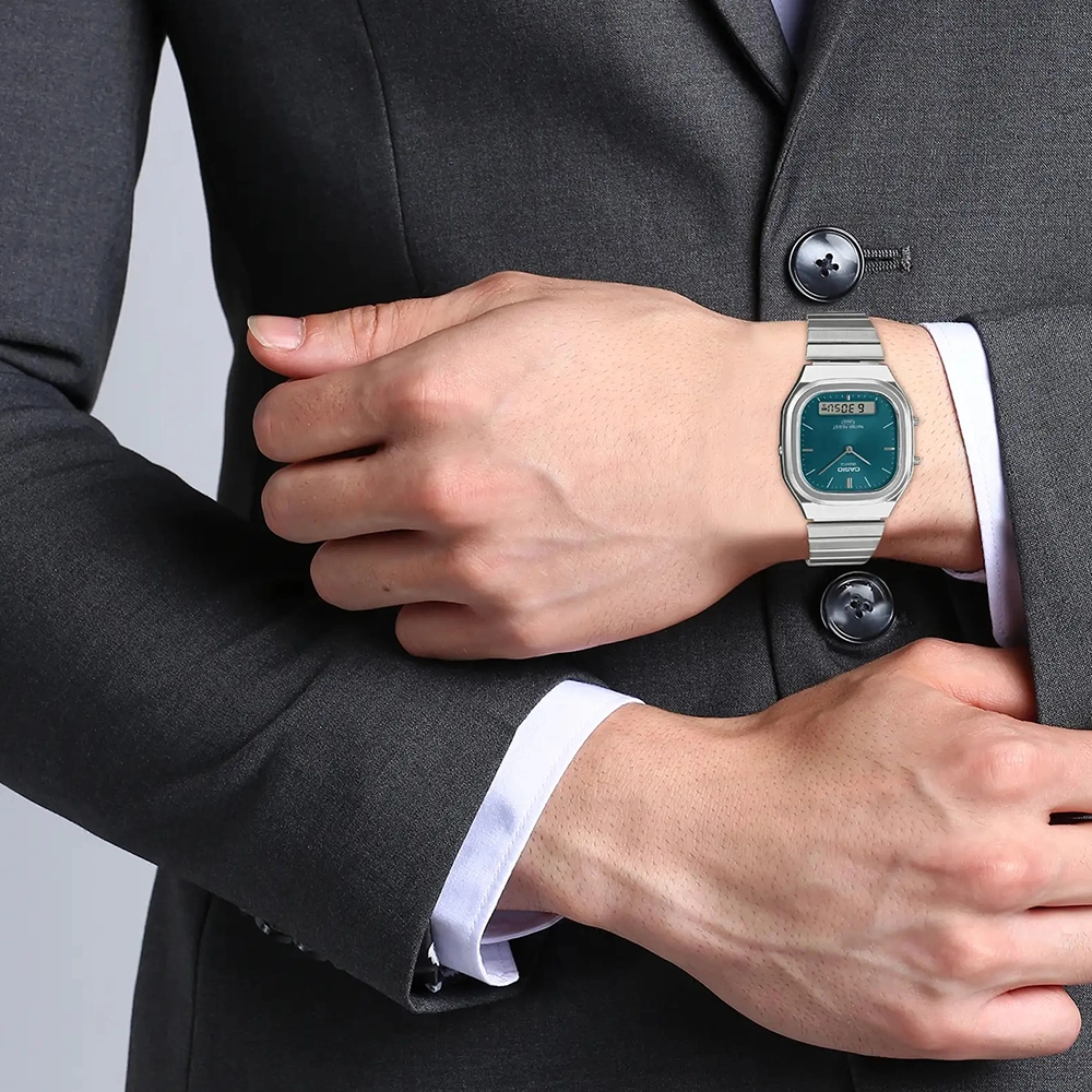 https://watchpalace.in/product/unisex-dial-stainless-steel-bracelet-style-straps-analogue-and-digital-watch-d419/ Unisex Dial & Stainless Steel Bracelet Style Straps Analogue and Digital Watch D419 - Image 4