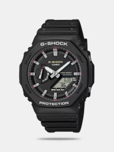 G-Shock Men Quartz Black Dial Analog-Digital Resin Watch G1686