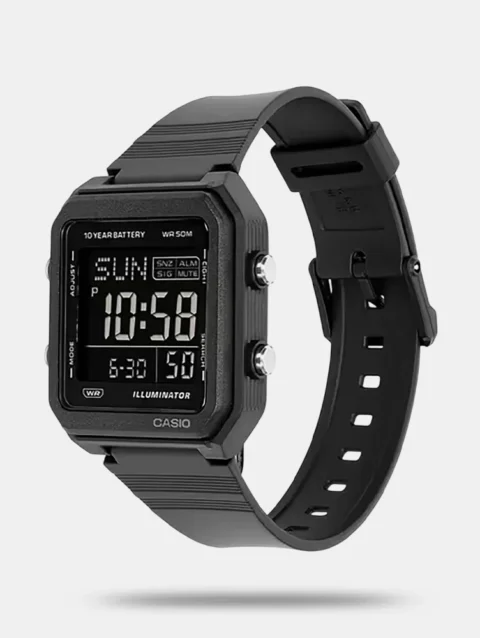G-Shock Unisex Quartz Black Dial Digital Resin Watch I134