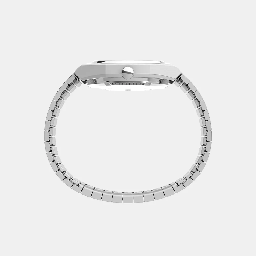 https://watchpalace.in/product/1983-e-line-reissue-men-automatic-silver-dial-analog-stainless-steel-watch-tw2w70800uj/ 1983 E Line Reissue Men Automatic Silver Dial Analog Stainless Steel Watch TW2W70800UJ - Image 3