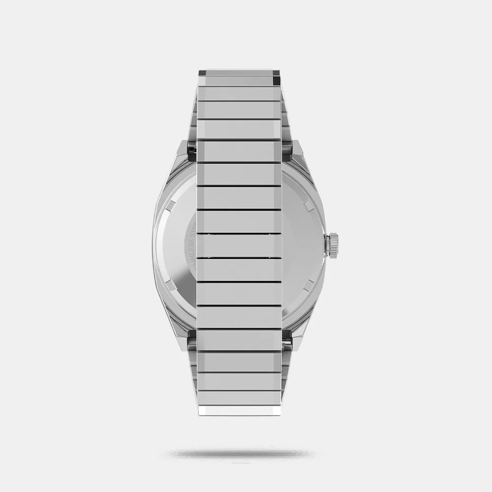 https://watchpalace.in/product/1983-e-line-reissue-men-automatic-silver-dial-analog-stainless-steel-watch-tw2w70800uj/ 1983 E Line Reissue Men Automatic Silver Dial Analog Stainless Steel Watch TW2W70800UJ - Image 2