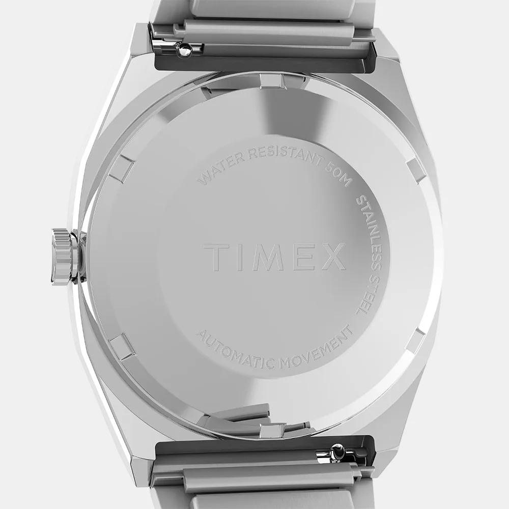 https://watchpalace.in/product/1983-e-line-reissue-men-automatic-silver-dial-analog-stainless-steel-watch-tw2w70800uj/ 1983 E Line Reissue Men Automatic Silver Dial Analog Stainless Steel Watch TW2W70800UJ - Image 5
