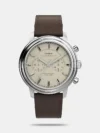 Originally unleashed onto the scene in 1983, the Timex Automatic 1983 E Line Reissue is a classic dress watch distinguished by a rounded square case shape affectionately dubbed the 'TV Dial.’ For this modern-day reissue,We’ve upgraded its construction to stainless-steel and powered it with a 21-jewel Japanese automatic movement that brings the first automatic to our line of reissues. Completing its smooth profile is a brushed and polished stainless-steel expansion band enhanced with our Perfect Fit technology, a vintage-style acrylic crystal, and a discreet date window seamlessly integrated into the clean dial at 3 o’clock.