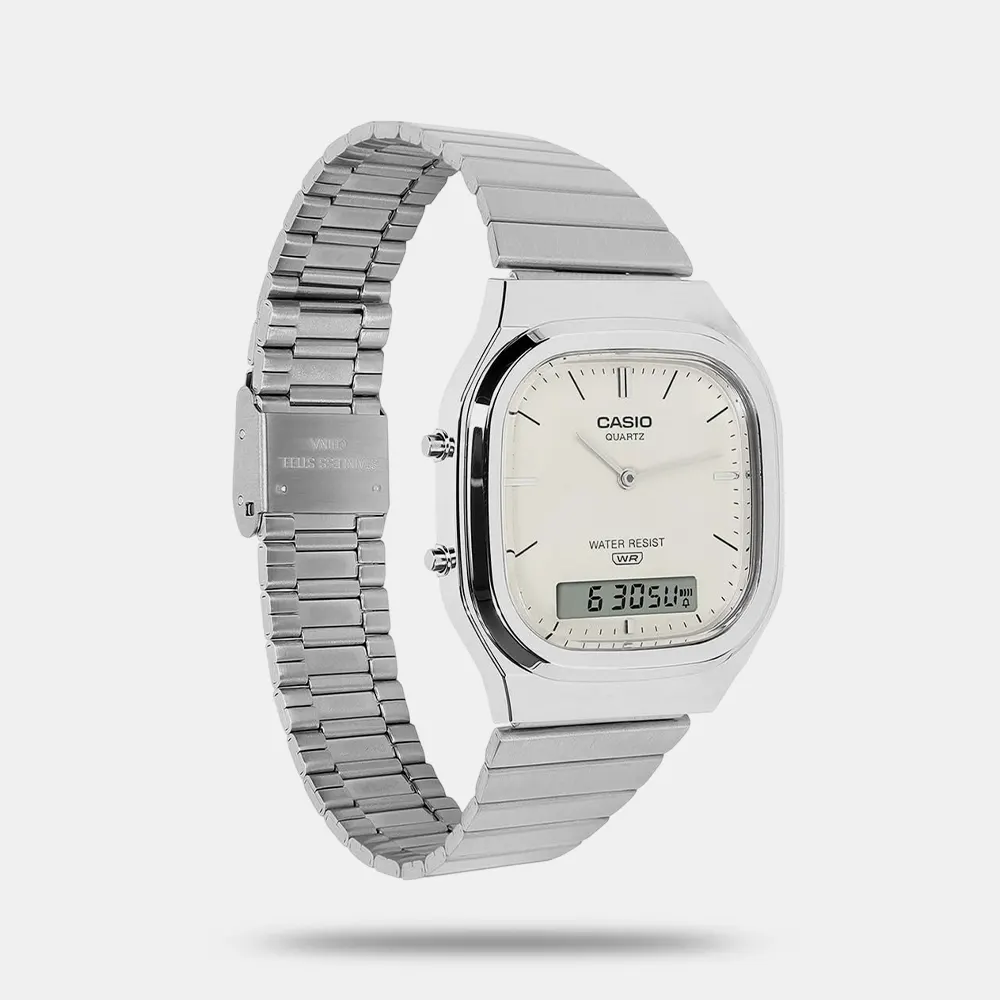 https://watchpalace.in/product/vintage-unisex-quartz-white-dial-analog-digital-stainless-steel-watch-d431/ Vintage Unisex Quartz White Dial Analog-Digital Stainless Steel Watch D431 - Image 4