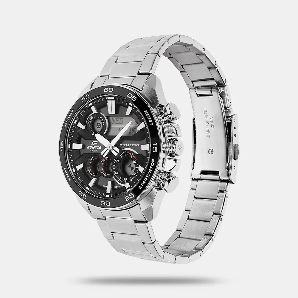 https://watchpalace.in/product/edifice-men-quartz-black-dial-analog-digital-stainless-steel-watch-ed712/ Edifice Men Quartz Black Dial Analog-Digital Stainless Steel Watch ED712 - Image 2