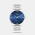 The Timex Trendline TWTG14600T is a sleek men's analog watch blending classic style with modern reliability. It features a vibrant blue dial and a robust silver-tone stainless steel bracelet, making it a perfect accessory for daily office wear and smart-casual occasions. Driven by a precise quartz movement, this 43mm timepiece offers dependable timekeeping backed by a 1-year manufacturer warranty.
