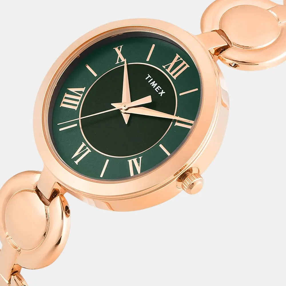https://watchpalace.in/product/women-quartz-green-dial-analog-brass-watch-twtl16400t/ Women Quartz Green Dial Analog Brass Watch TWTL16400T - Image 2