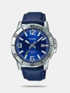 https://watchpalace.in/product/men-quartz-blue-dial-chronograph-stainless-steel-watch-ssb477p1/ Discover Seiko watch for men, featuring a blue dial, a silver strap made of stainless steel in a round case. Built with hardlex and stainless steel body to balance clarity and durability. Dimensions include 38.7 mm dial size, 11 - 20 mm strap width, 10 - 14 mm profile for comfortable wear. Key features: quartz movement, chronograph display, 5 atm water resistance. A secure foldover clasp ensures a dependable fit.
