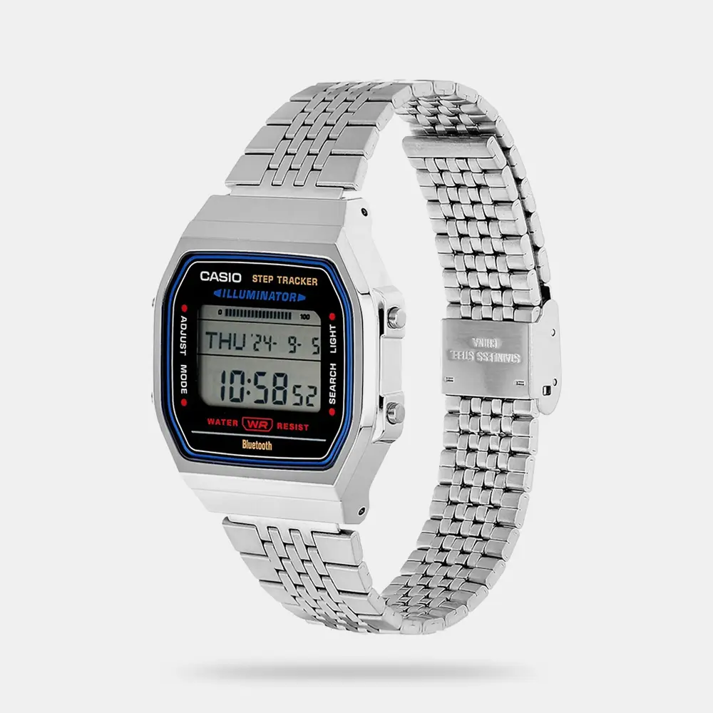 https://watchpalace.in/product/vintage-unisex-quartz-black-dial-digital-stainless-steel-watch-d365/ Vintage Unisex Quartz Black Dial Digital Stainless Steel Watch - D365 - Image 2