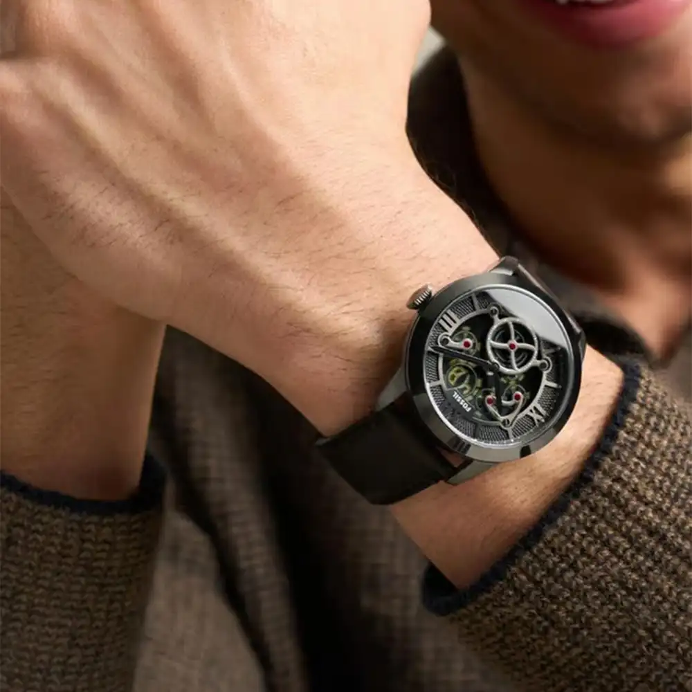 https://watchpalace.in/product/townsman-men-quartz-black-dial-analog-digital-leather-watch-fs6191/ Townsman Men Quartz Black Dial Analog-digital Leather Watch - FS6191 - Image 4