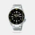 For over 50 years, Seiko 5 Sports has delivered consistently high levels of reliability, durability, performance and value that have endeared it to lovers of mechanical watches worldwide. This watch comes from the Sports series. The trusted movement of Calibre 4R36, the black dial with its classy gold accents and the sophisticated stainless strap renders the wearer of this watch in command of any room he enters