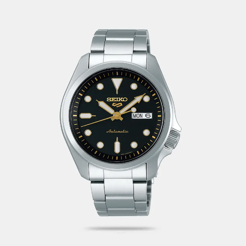 https://watchpalace.in/product/5-sports-men-automatic-black-dial-analog-stainless-steel-watch-srpe57k1/ 5 Sports Men Automatic Black Dial Analog Stainless Steel Watch - SRPE57K1