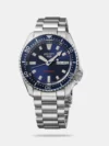https://watchpalace.in/product/dress-men-automatic-blue-dial-analog-stainless-steel-watch-srph87k1/ Add a little something extra to your wrist with this men's watch from Seiko with Sapphire crystal glass. Featuring a handsome analogue Blue face in a 48mm diameter 14mm thick case. With a standard stainless steel strap. This watch is water resistant up to 100 metres, perfect for any aquatic activities such as swimming. It also come in it's own Seiko Gift Box making it the perfect present. All this with a 2 Years Manufacturers (International) warranty for added reassurance.