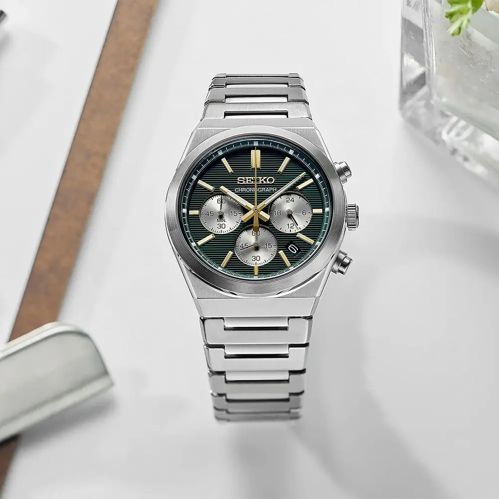 https://watchpalace.in/product/conceptual-men-quartz-green-dial-chronograph-stainless-steel-watch-ssb461p1/ Conceptual Men Quartz Green Dial Chronograph Stainless Steel Watch - SSB461P1 - Image 4